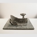 Innen und Auen, Bronze, 18·50·50, 2001; Foto: Hans Plkow